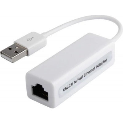 USB 2.0 naar ethernet adapter (RJ45) – 10/100 Mbps