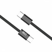Wave WA-355 Type-C to Type-C Cable 1M Fast Charging (60 Wat) (Black)