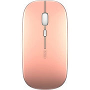 Draadloze muis stille klik mini geruisloos Inphic P-M1 (Pink)