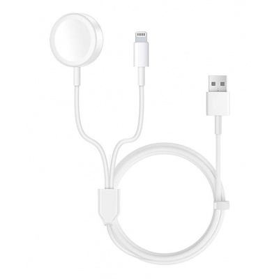 Magnetische draadloze horlogelader USB-A 2-in-1 1 m
