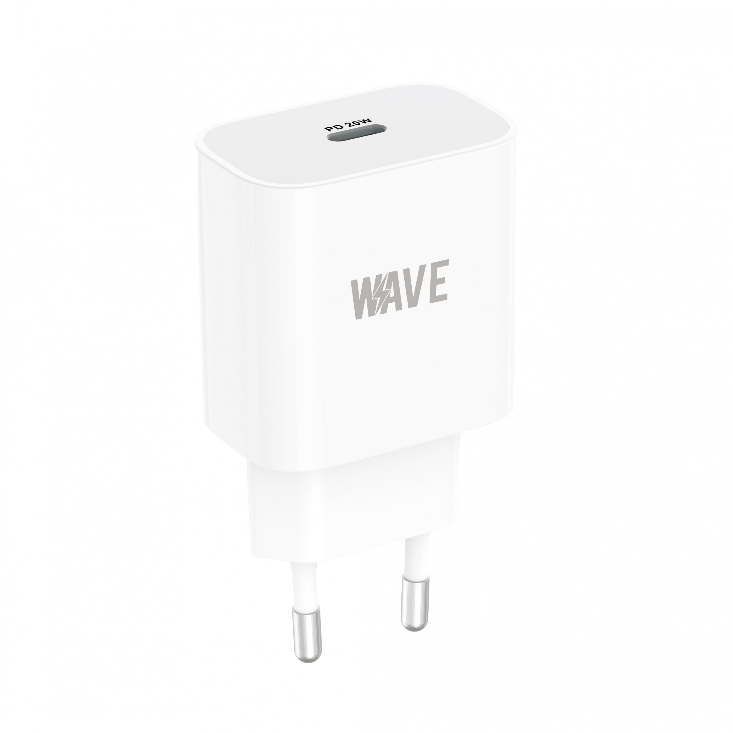 Wave HP6 USB-C PD Wall Charger 20W – Snellader – Wit