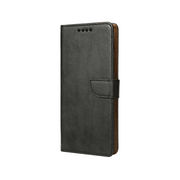 Rixus bookcase voor Samsung Galaxy A06 – zwart