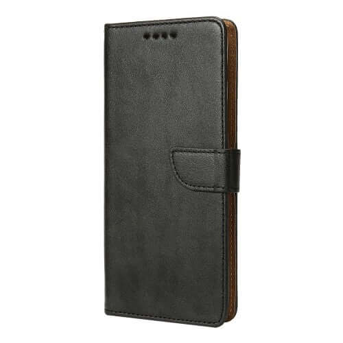 Rixus bookcase voor Samsung Galaxy S25 FE – zwart