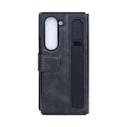 Rixus wallet-hoesje met penhouder voor Samsung Galaxy Z Fold6 – zwart