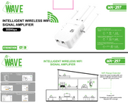 Wave WA-297 Wireless Wifi Repeater / Wifi Router / Wifi Extender 1200 Mbps