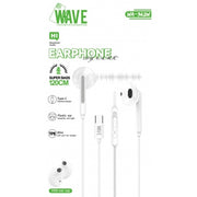 Wave WA-362W Wired Ear Phone Type-C (wit)