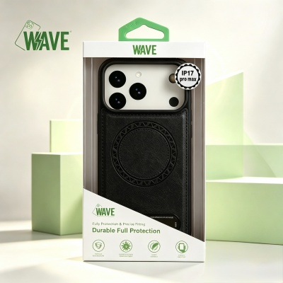 Wave Magnetische Hoes met Stand Galaxy A56 - Zwart