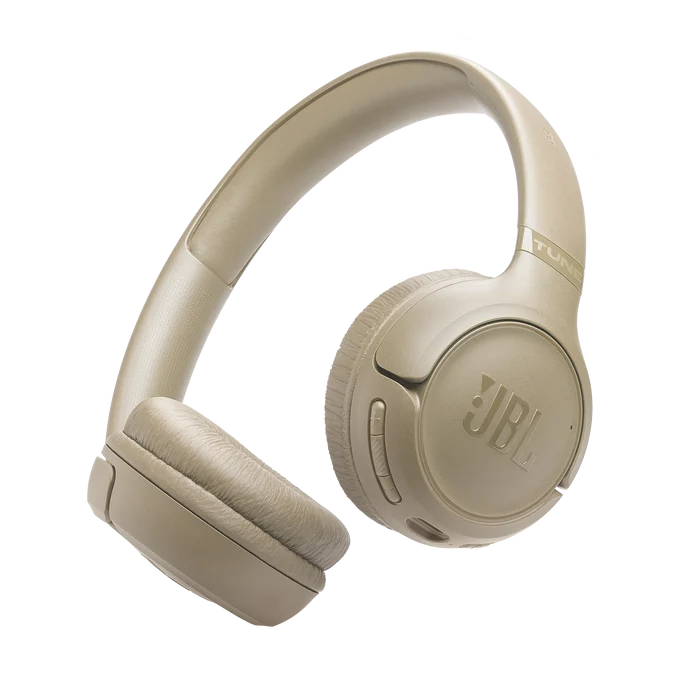JBL Tune 530BT Wireless On-Ear Headphones (Beige)