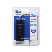 4-poorts USB-hub USB 3.0