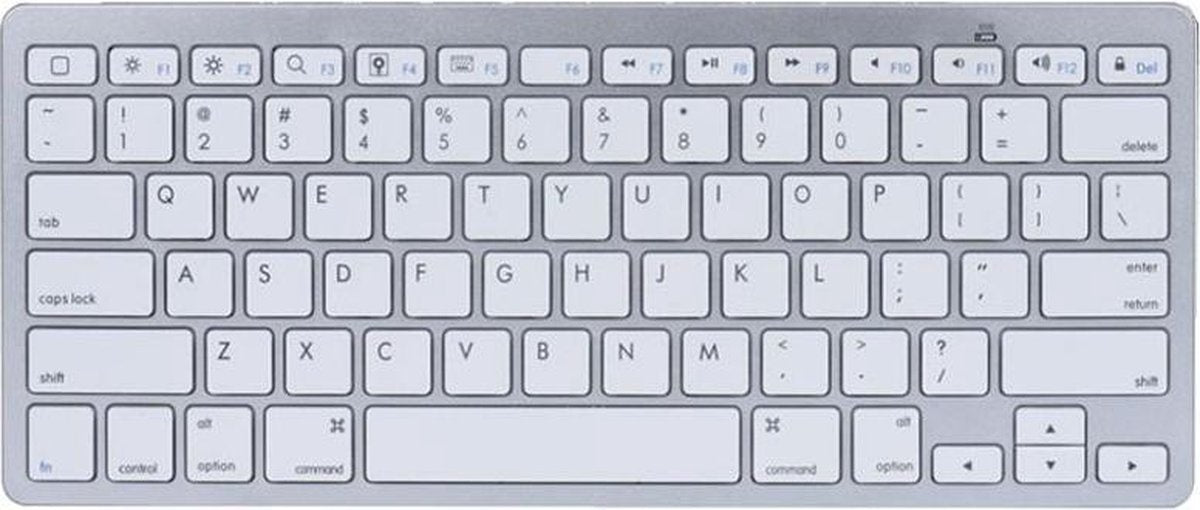 Ultra slim draadloos toetsenbord (zwart)