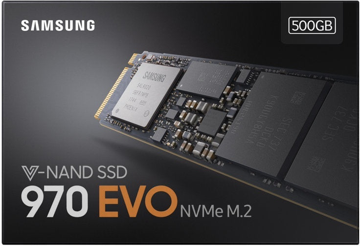 Samsung 970 EVO V-NAND SSD 500GB NVMe M.2 Interne SSD