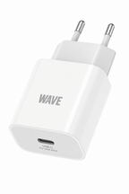 Wave WA-315W USB-C Snellader 20W – Compacte Travel Charger – Wit - Laad Centrum