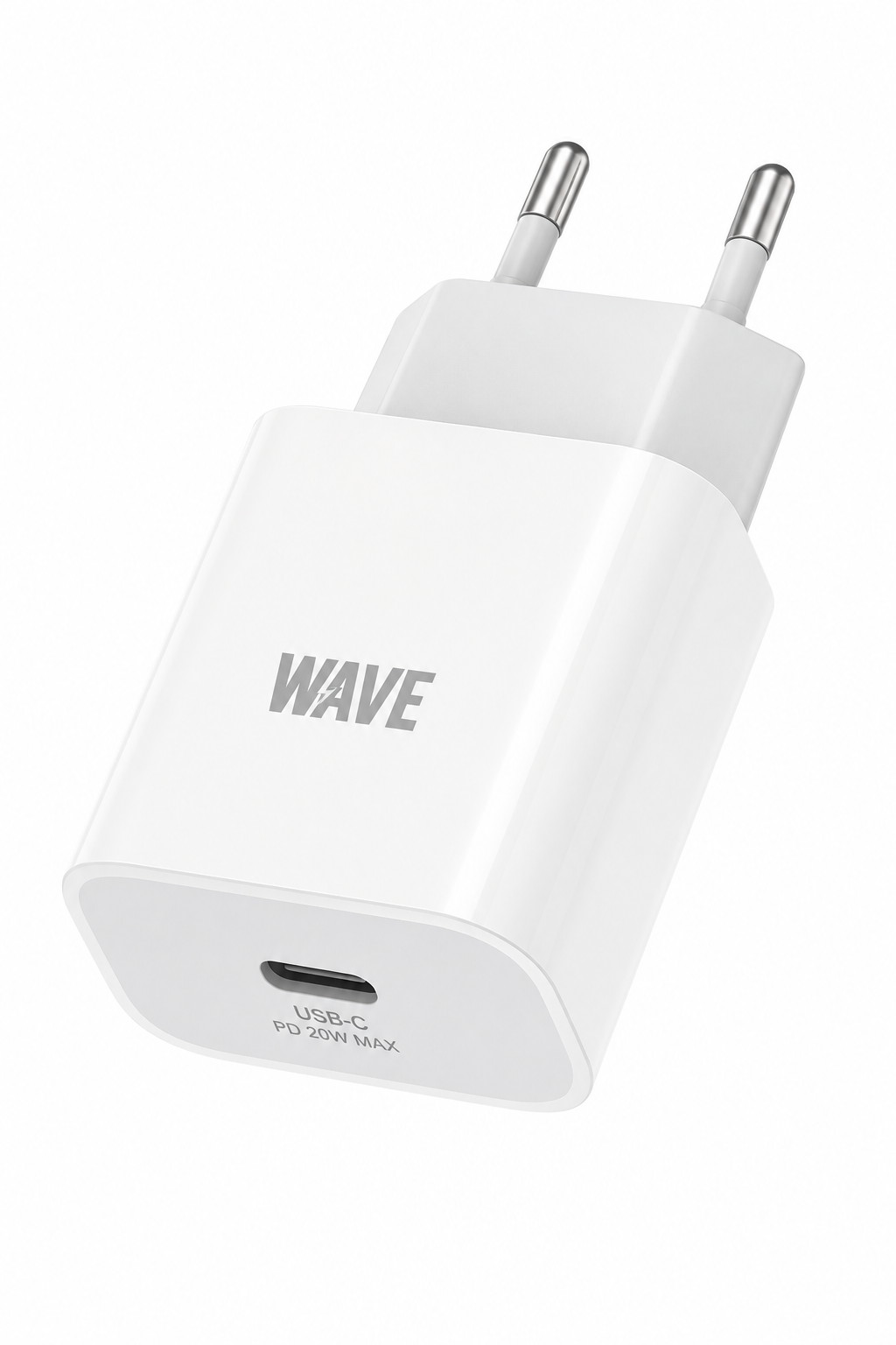 Wave WA-315W USB-C Snellader 20W – Compacte Travel Charger – Wit