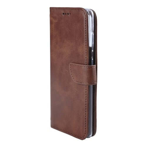 Rixus bookcase voor Samsung Galaxy S26 Plus – bruin