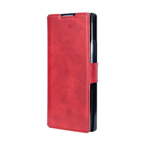 Rixus wallet-hoesje met penhouder voor Samsung Galaxy Z Fold6 – rood
