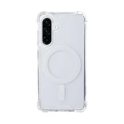 Rixus Anti-Burst hoesje voor Samsung Galaxy A36/A37 – MagSafe-compatibel, transparant