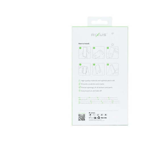 Rixus Crystal Amber hoesje voor Samsung Galaxy S26 Ultra – diepblauw