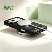 Wave Magnetische Hoes met Stand Galaxy A56 - Zwart