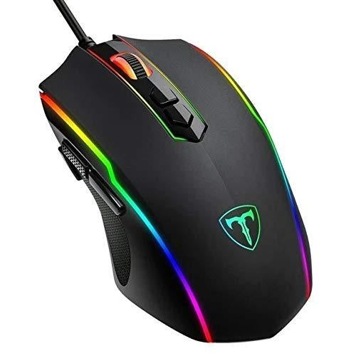 Bedrade gamingmuis optisch met LED (T16)