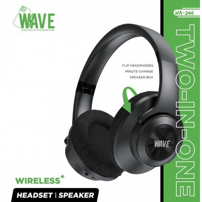 Wave WA-246 2in1 Headset | Speaker Wireless