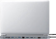 Wave WA-148 12-in-1 USB C Docking Station met Dual HDMI - USB 3.0 Hub - 3,5mm Jack - 1000MB
