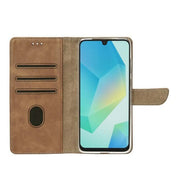Rixus bookcase voor Samsung Galaxy A16 4G / 5G – lichtbruin
