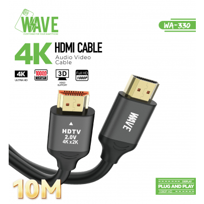 Wave WA-330 HDMI 4K Kabel – 10 Meter