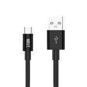 Wave WA-142 Quick Charger USB-C Cable 1M (zwart)