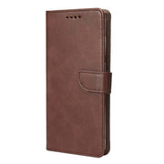 Rixus bookcase voor Samsung Galaxy S25 FE – bruin