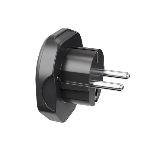 Rixus RXHC27B EU Reisadapter / Wandadapter – Zwart