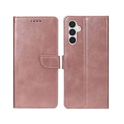 Rixus bookcase voor Samsung Galaxy S25 FE – roze
