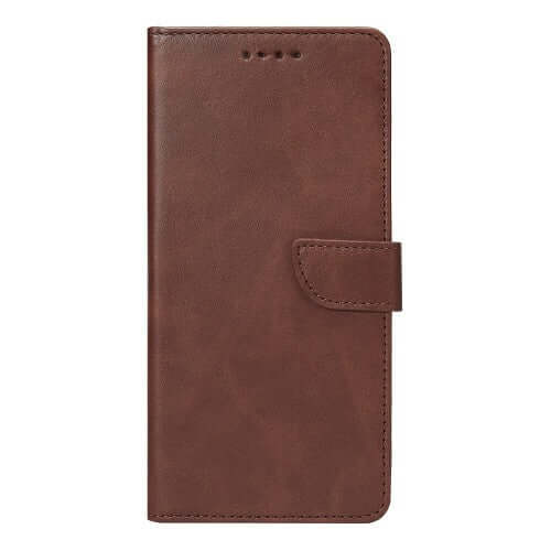 Rixus bookcase voor Samsung Galaxy A07 / A08 – bruin