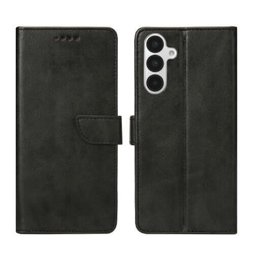 Rixus bookcase voor Samsung Galaxy A16 4G / 5G – zwart