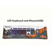 Bedraad toetsenbord + muis combo pack JERTECH KM170 (zwart)
