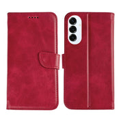 Rixus bookcase voor Samsung Galaxy S25 Edge – donkerrood
