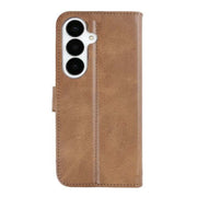 Rixus bookcase voor Samsung Galaxy S26 – lichtbruin