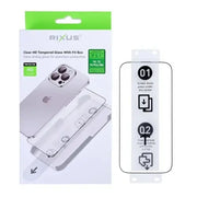 Rixus Clear HD screenprotector met Fit Box voor iPhone 14 / 13 / 13 Pro / 16e / 17e