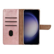 Rixus bookcase voor Samsung Galaxy A36 / A37 – roze