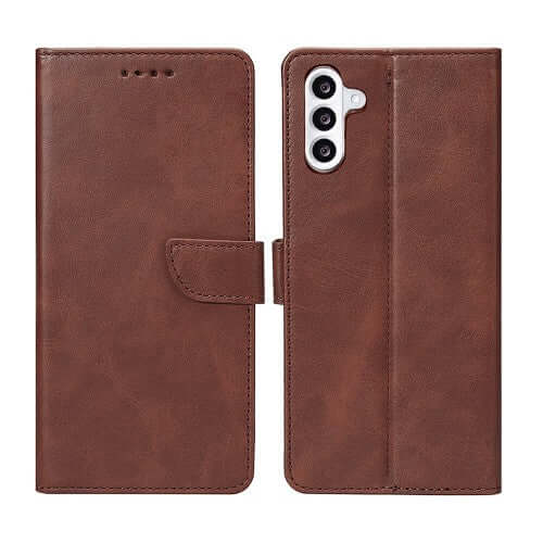 Rixus bookcase voor Samsung Galaxy A56 – bruin