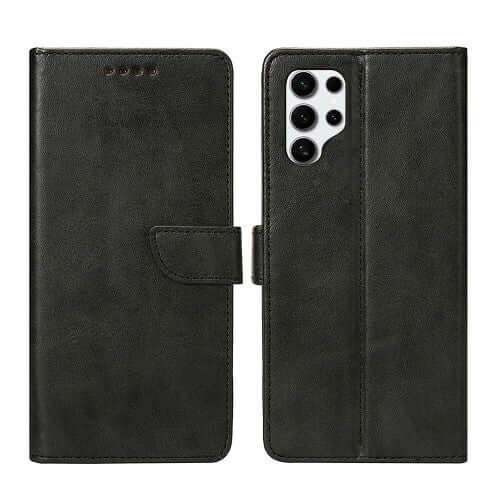 Rixus bookcase voor Samsung Galaxy S25 Ultra – zwart