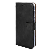 Rixus bookcase voor Samsung Galaxy S25 Edge – zwart