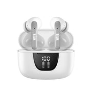 Wave WA-205 Wireless Earbuds With Digtital Display ANC+ENC Noise Reduction (wit)