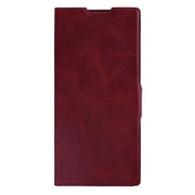 Rixus wallet-hoesje met penhouder voor Samsung Galaxy Z Fold8 Ultra – donkerrood