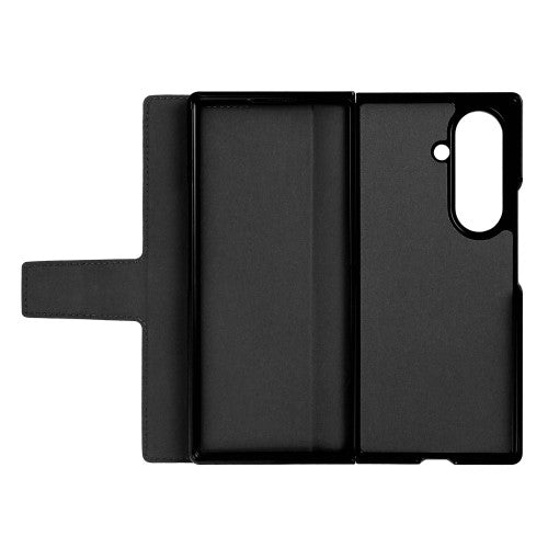 Rixus wallet-hoesje met penhouder voor Samsung Galaxy Z Fold7 – zwart