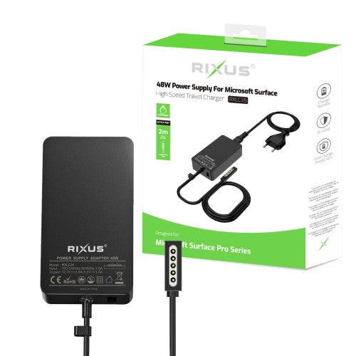Rixus RXLC35 Microsoft Surface Laptop Oplader 48W