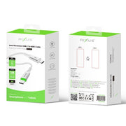 Rixus RXUC21C Auto Disconnect USB-C naar USB-C kabel 1m 60W wit – verpakking