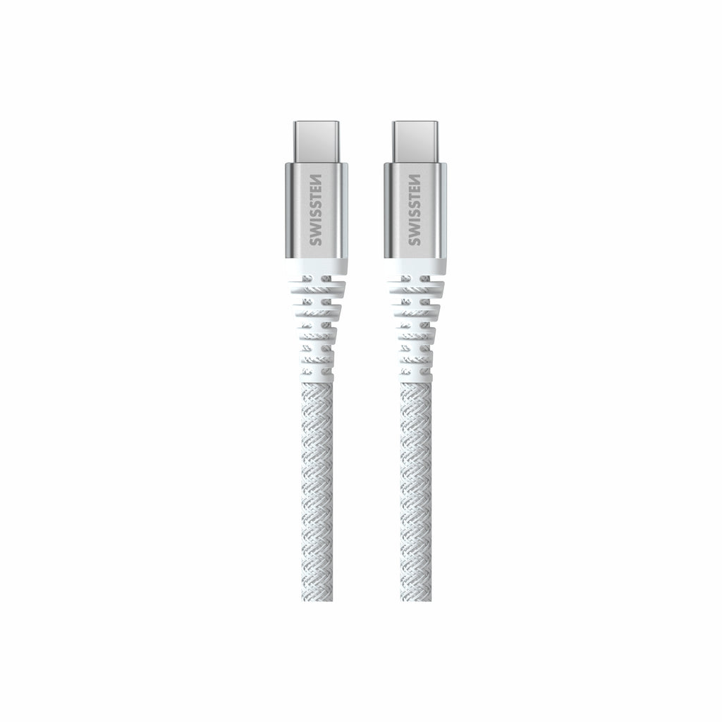 Swissten USB-C Kabel 1,5 Meter – Aramideversterkt voor Duurzaam Opladen - Laad Centrum