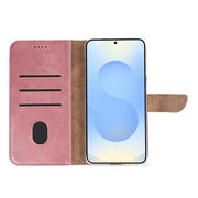Rixus bookcase voor Samsung Galaxy S25 Edge – roze