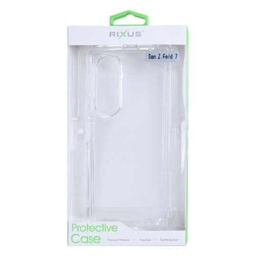Rixus Anti-Burst hoesje voor Samsung Galaxy Z Fold7 – transparant