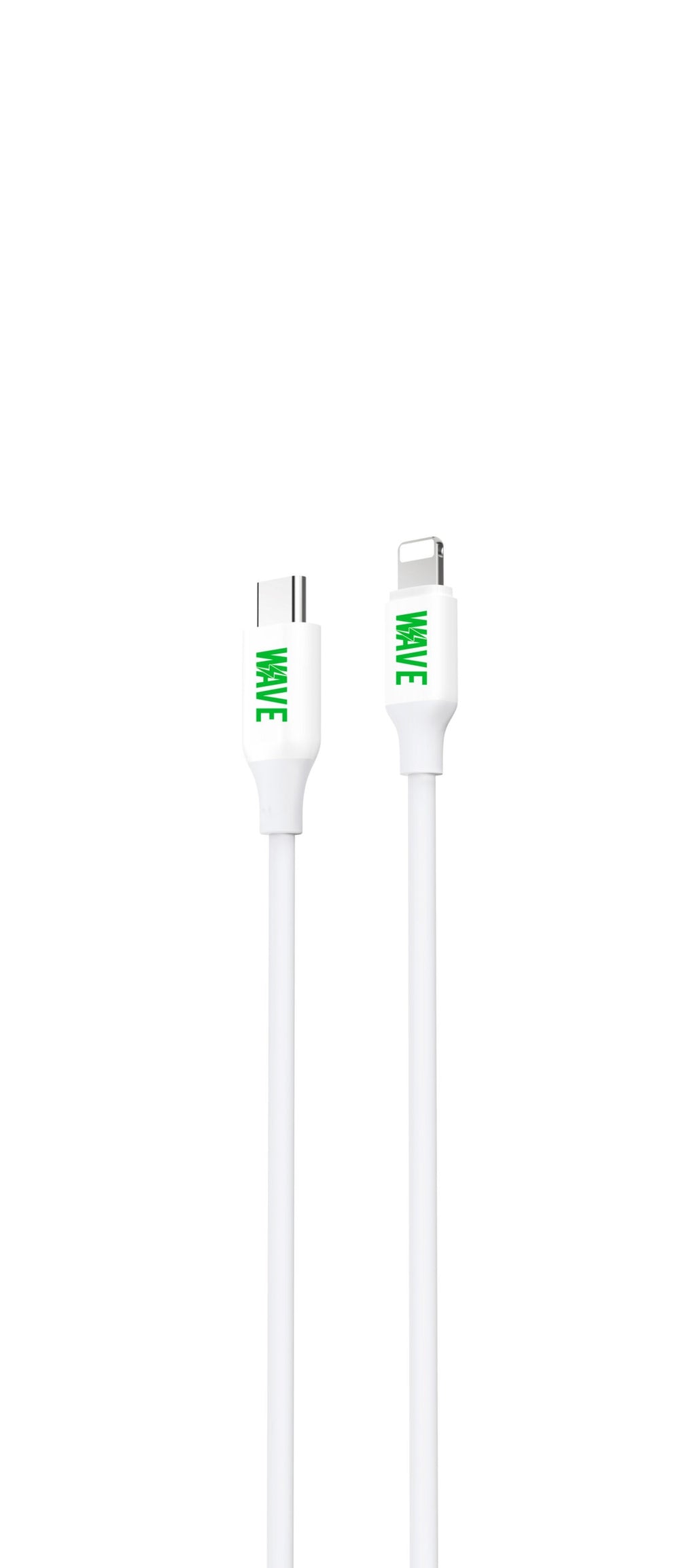 Wave WA-6 USB-C naar Lightning Kabel 1 Meter 20W (Wit)